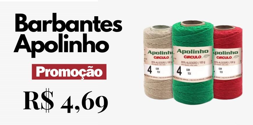 Promoção Barbantes Apolino